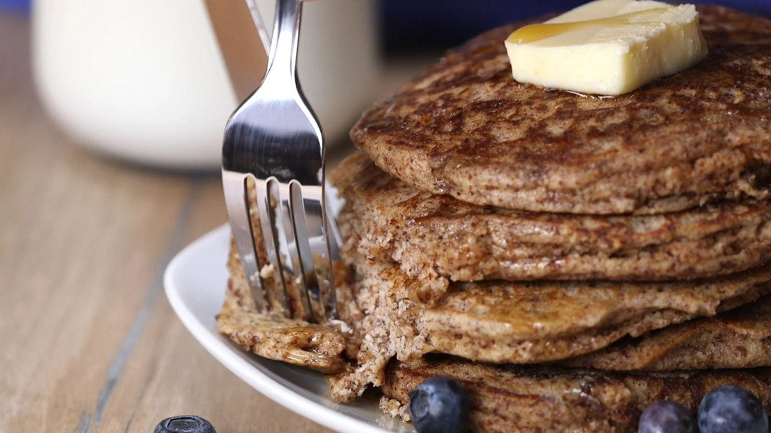 Locked In chocolate protein pancake recipe