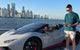 Tyler Mercier by Lamborghini with Miami skyline, Locked-In Resilience review, improved mood